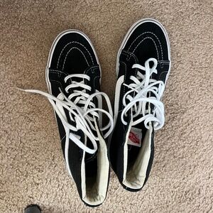 Black old school vans